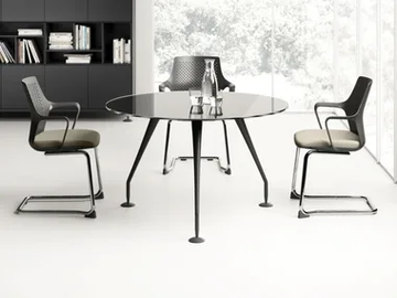 ENOSI EVO - Round meeting table by Las Mobili - view 2